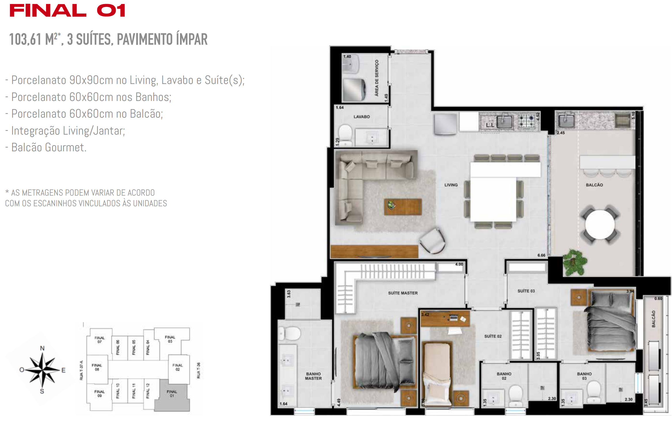 Planta do Apartamento - Final 01