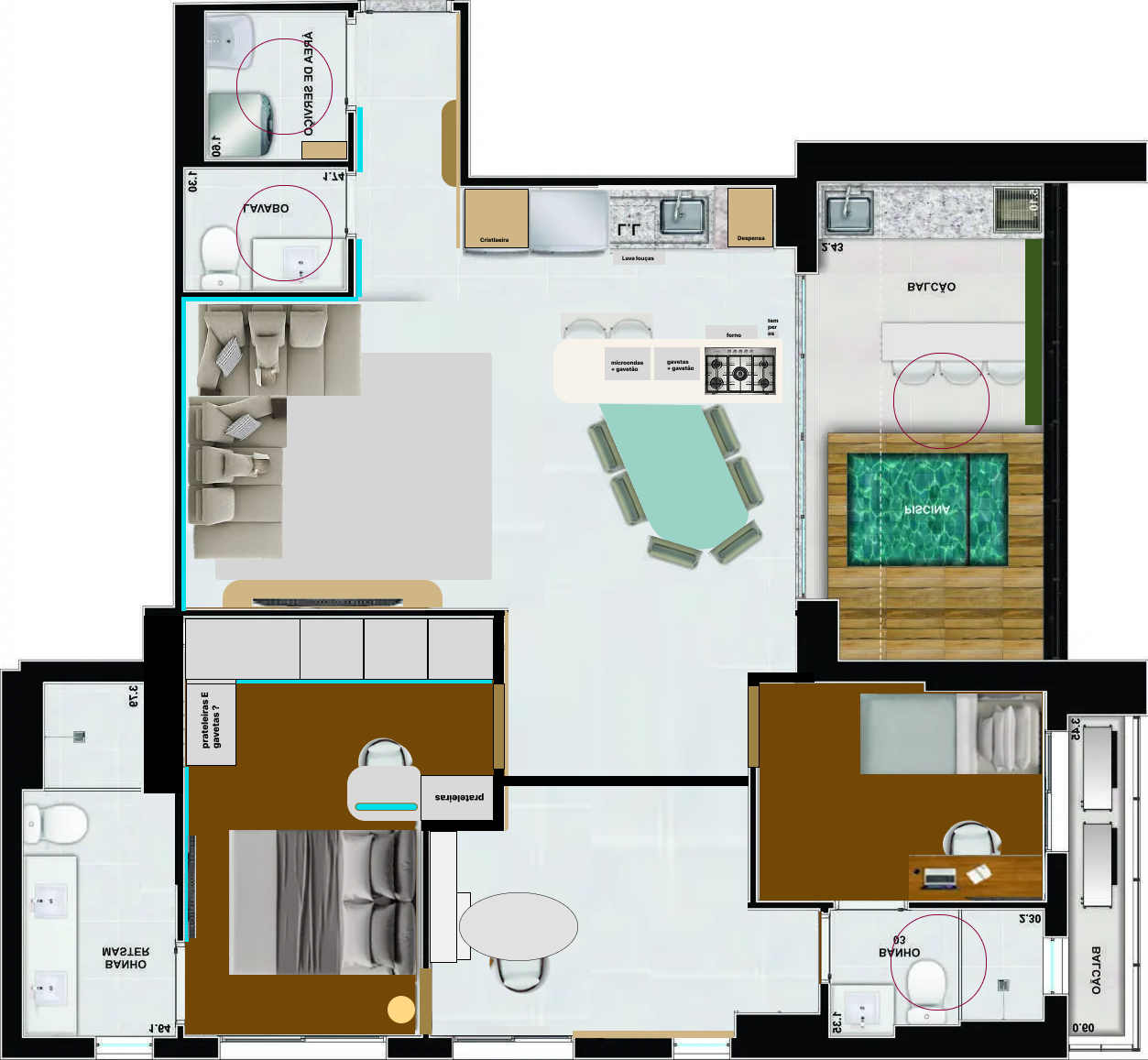 Sugestão de Layout - Proposta de Distribuição